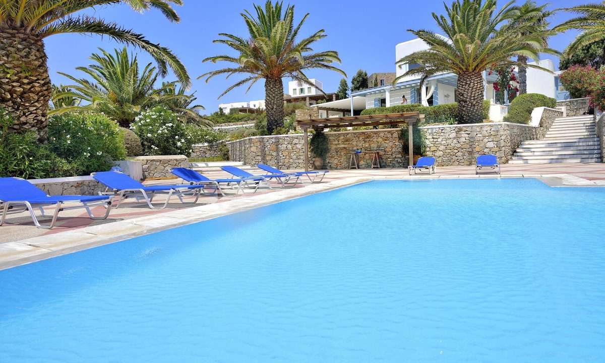 Platis Gialos Villa | 5* Infinite sea-view 4 BR private hot spa, proximity to 5 beaches