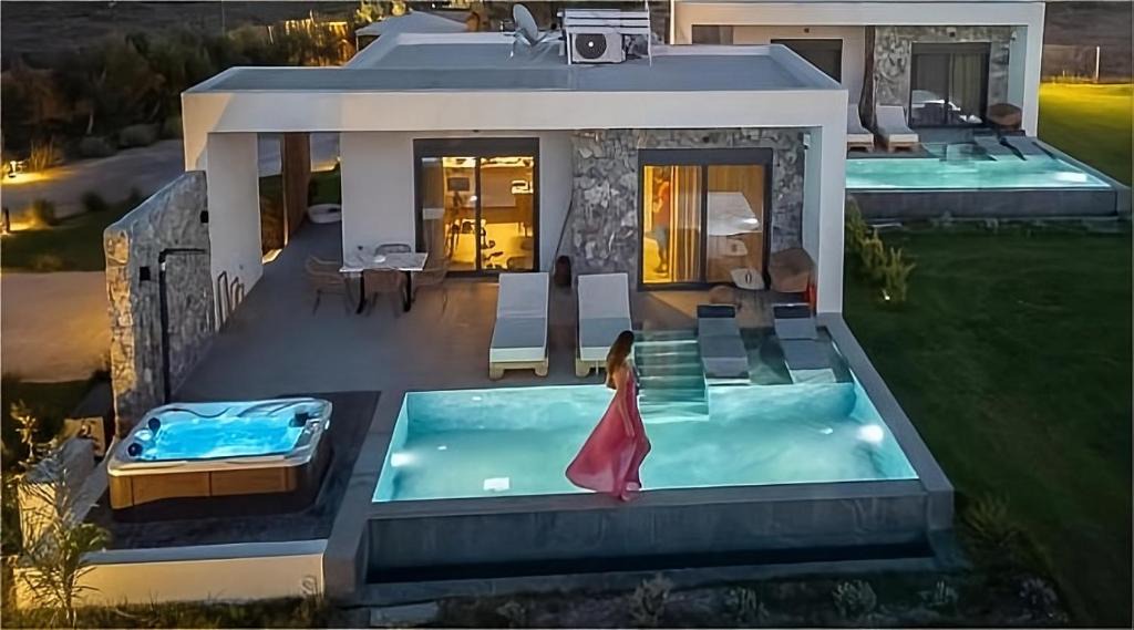 Kos Town Villa | Aphrodite Luxury Villas & Suites-Private Heated Pool & Jacuzzi