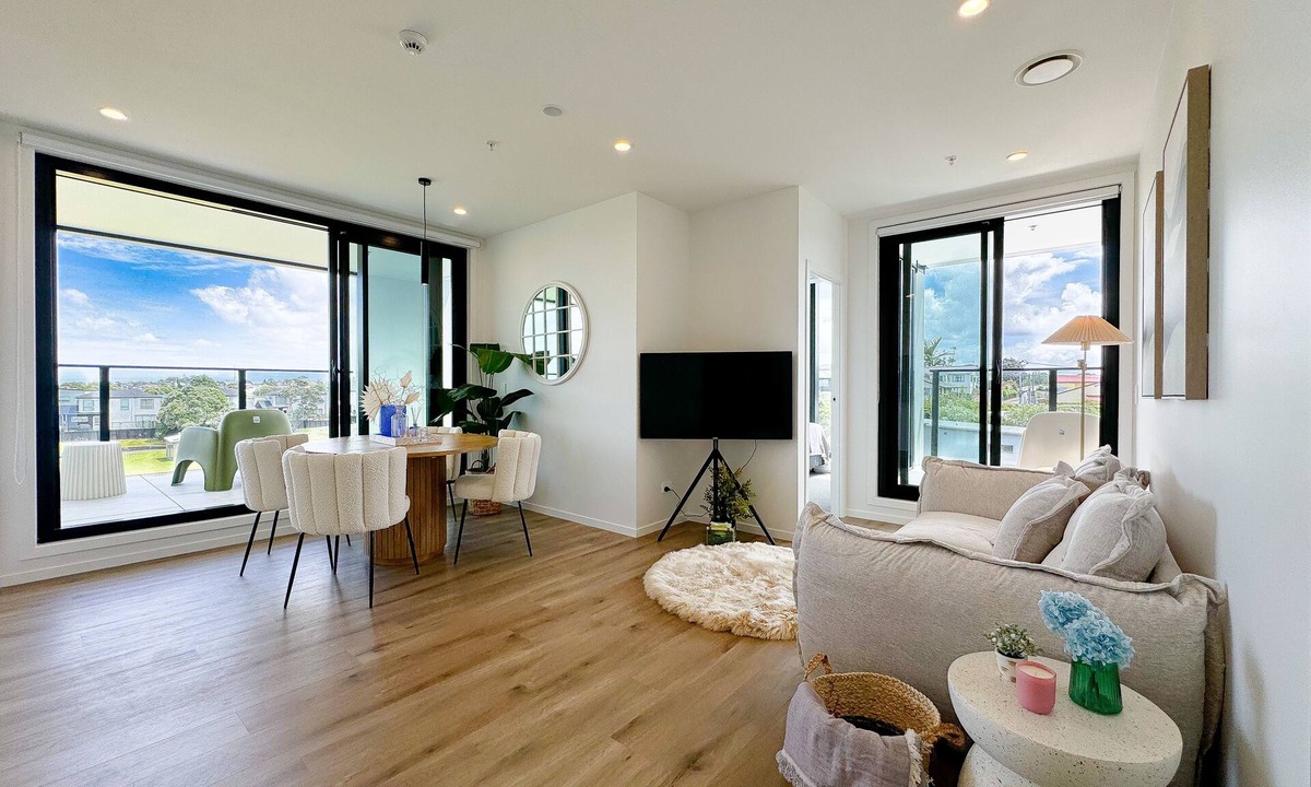 Greenlane - Ellerslie Apartment | Beautiful View 2 Beds Apartment East Auckland