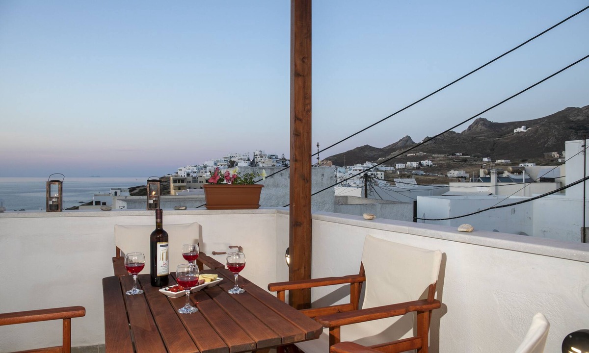 Old Town Naxos Apartment | Cycladic Sea view Mansion near the Castle