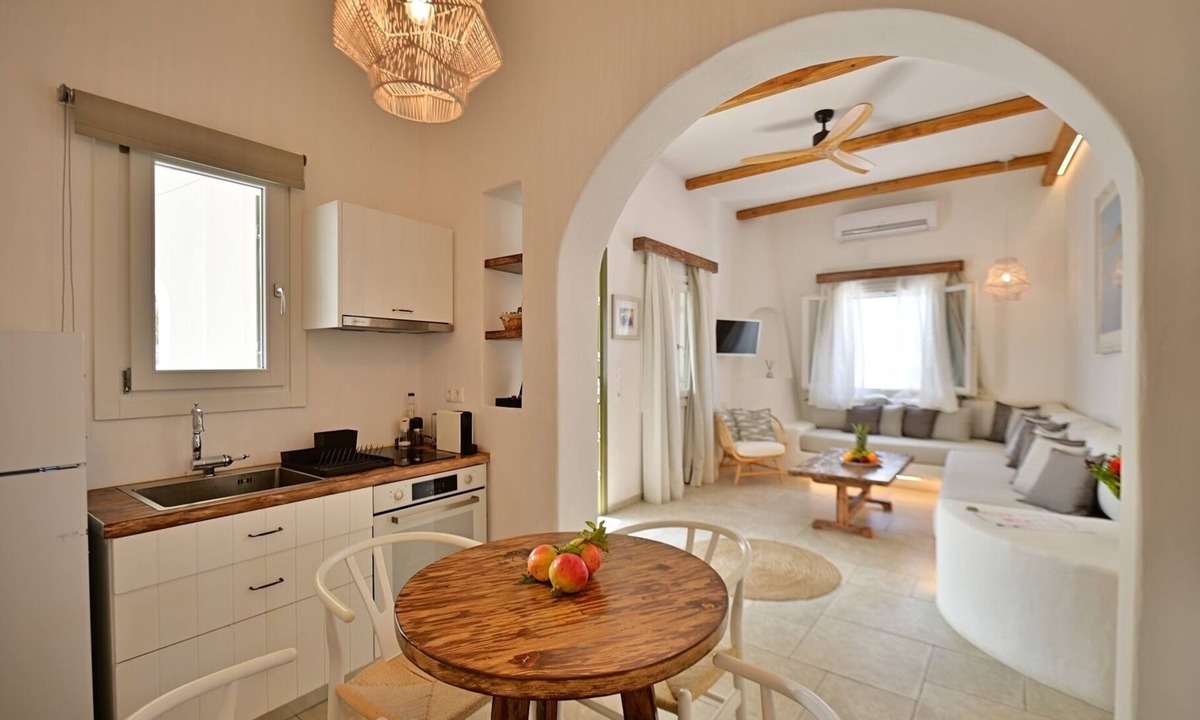 Astypalaia Villa | Kallichoron Signature Villa with breathtaking view of Chora and the Aegean Sea.