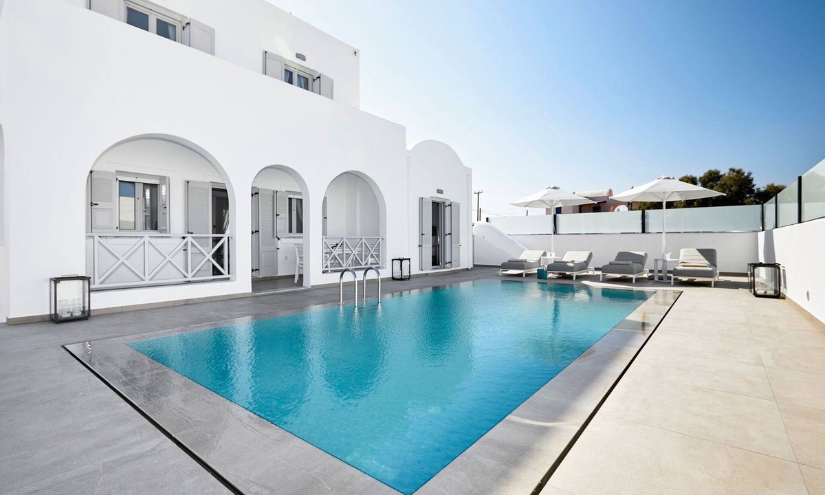 Monolithos Villa | Lavish Santorini Villa | Aegean Serenity Villa | 3 Bedrooms | Private Heated.