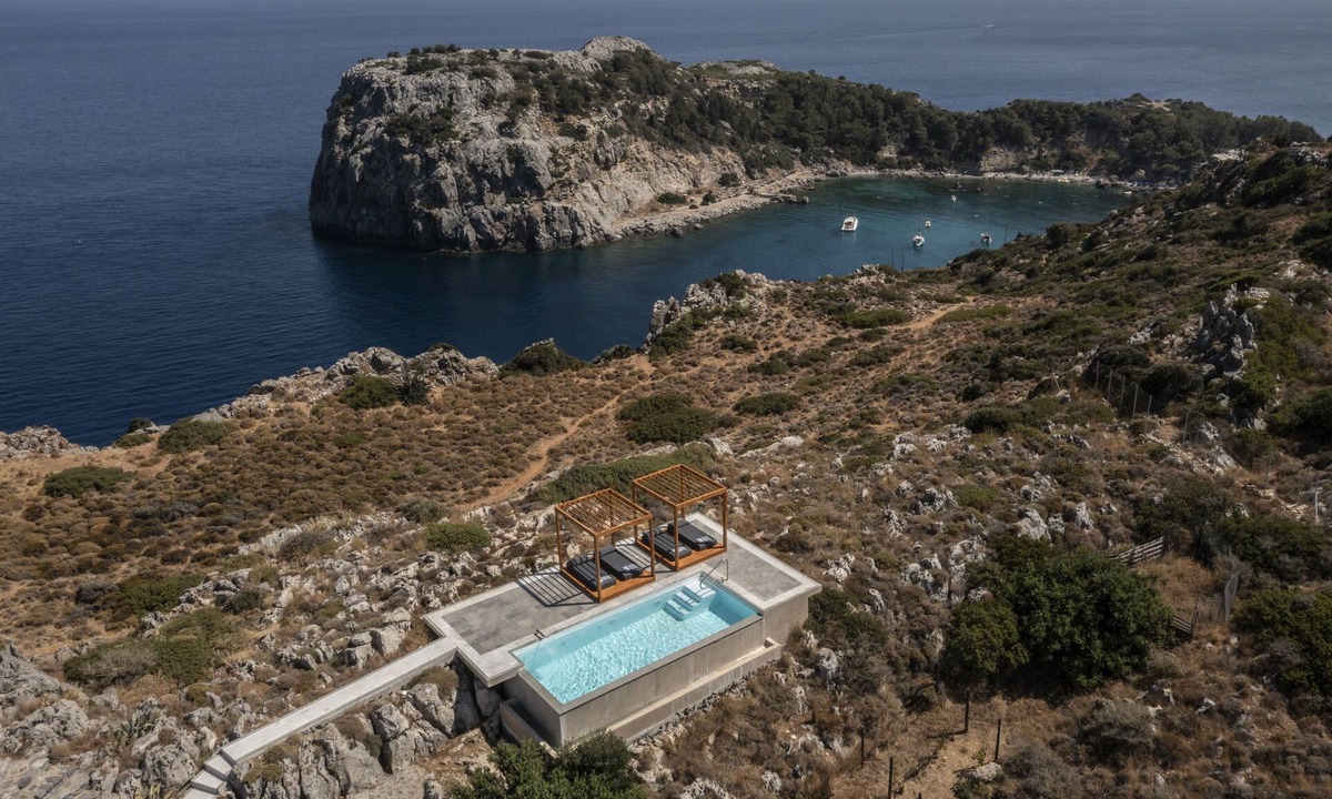Faliraki Villa | Pristine Seaview Villa , with 5-Star Resort Access
