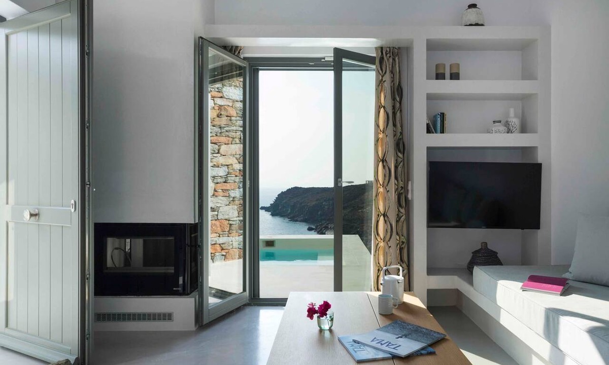 Tinos Villa | Selene Villa With Private Pool and Sea View 96m
