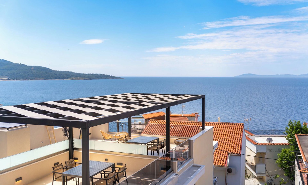 Neos Marmaras Apartment | SithoniaRS Boho Edition Luxury 1st Floor Apartment