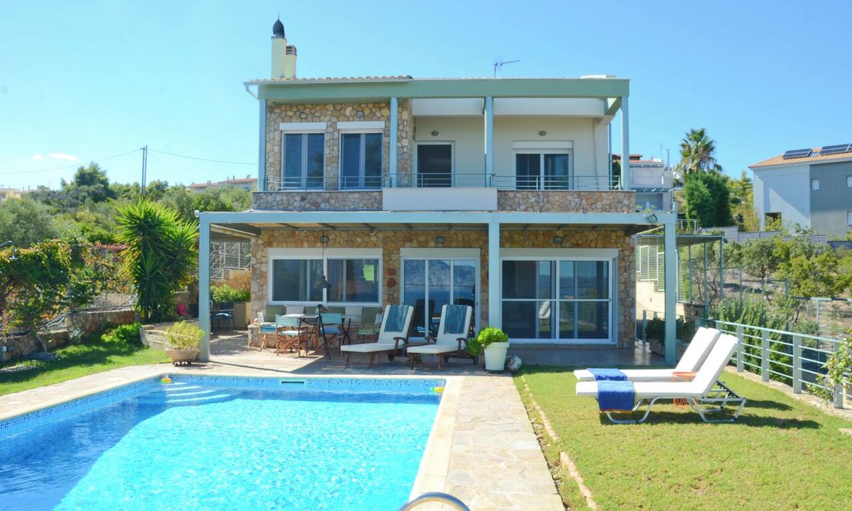 Theologos House | Spacious, Shiny, SeaView Villa, in Theologos
