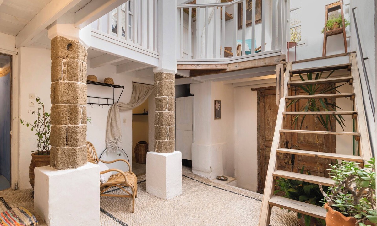 Rhodes Old Town House | Traditional Old Town house. 160 square meters and a rooftop with an amazing view