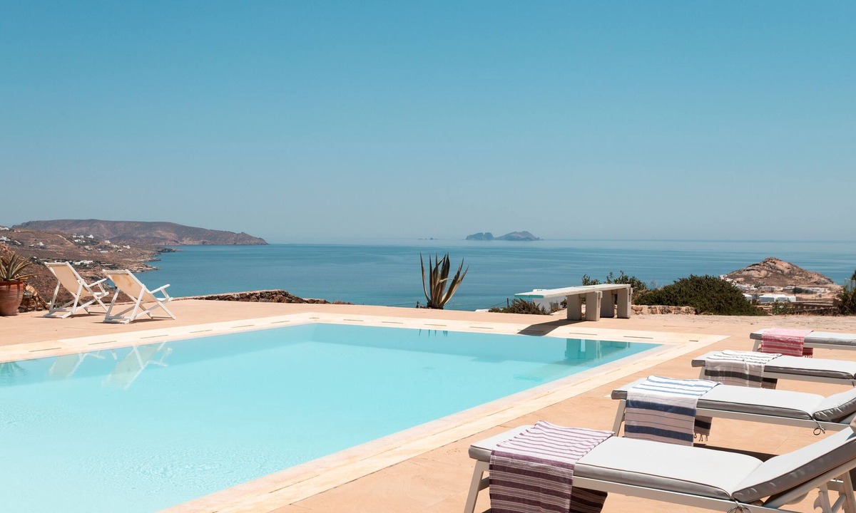 Kalafatis House | Villa Annolo 6/Gorgeous panoramic views of Kalafati Bay/Private pool
