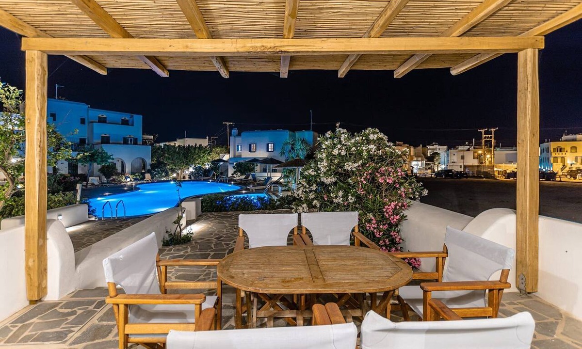 Agia Anna Villa | Villa Calivion, Private Outdoor Hot Tub, Furnished Terrace, Shared Pool, Naxos