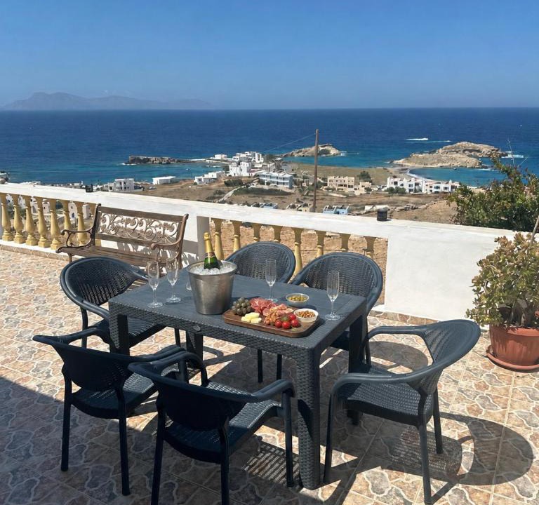 Lefkos Villa | Villa Mousouna- Panoramic SeaView Oasis in Lefkos