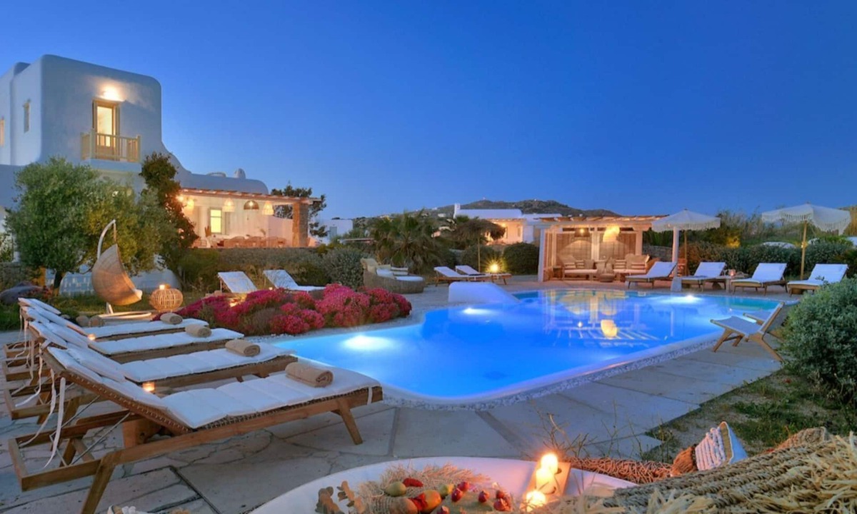 Platis Gialos Villa | Villa Posidonia sea view