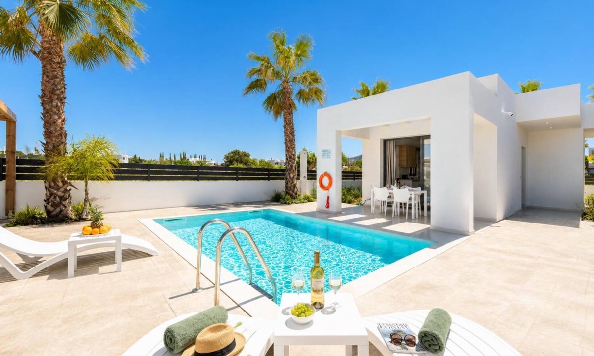 Petaloudes Villa | Villa Salty Sun 2 - Two Bedroom Villa, Sleeps 4