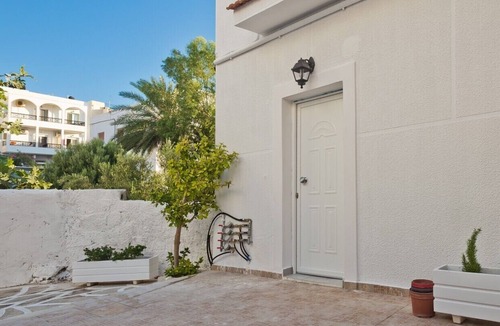 Karpathos Town Apartment | Apartment 'Helios 2' with Sea View, Wi-Fi and Air Conditioning