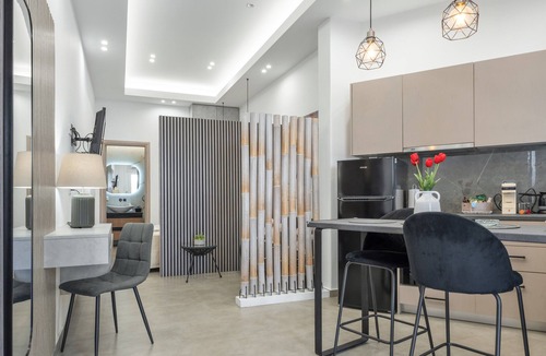 Astypalaia Apartment | Apartment 'Stampalia Luxury No 2' with Sea View, Wi-Fi and Air Conditioning
