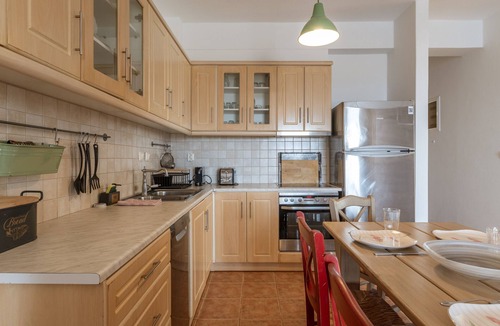 Tinos Villa | Apartment 'Sun Blooming' with Sea View, Wi-Fi and Air Conditioning