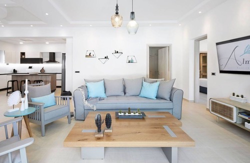 Monolithos Villa | Beachfront Santorini Villa | Villa Almyriki | 3 Bedroom | Private Pool