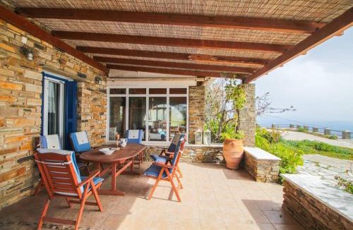 Arnados Villa | Blue Balcony in Tinos - Home in Arnados