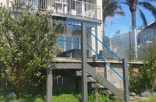 Gulf Harbour House | Down the steps. Two Bedrooms Lake views.