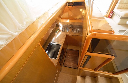 Astypalaia Boat Rental | Ferretti Yacht 19m, a Luxury Accommodation with Astypalea VIP Yachting