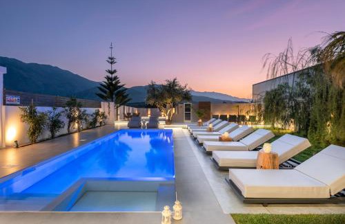 Kavros Apartment | Hypnosis Beachside Villa with Private Heated Pool