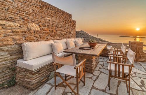 Kato Aprovatou Apartment | IRIDA Villa - Sea & Sunset Flats by Explore Andros