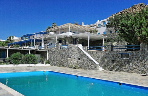 Kalafatis House | Kleopatra House, Mykonos, shared swimming pool, 2 bedrooms, Kalafatis Beach