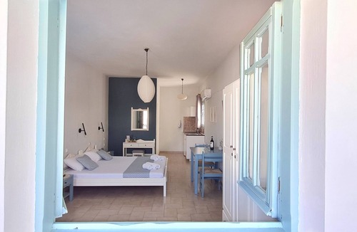 Kato Stalos Hotel | Kurmulis Studios, Studio with Pool View!