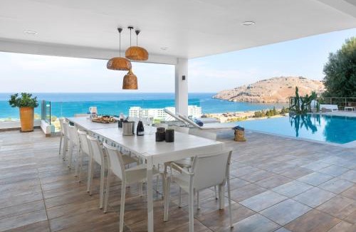 Vlicha Villa | Luxury Villa Oceania Lindos with Private Infinity Pool