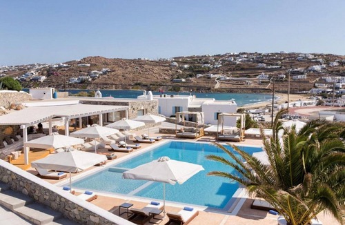 Ornos Villa | Marvellous Mykonos Apartment | Apartment Sekke | Double Room with Sea View