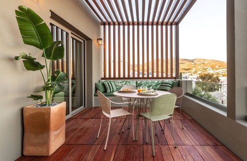Tinos Town House | Private Jacuzzi Suite with Sea View, Coocono Villas