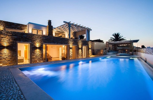 Kalafatis Villa | Splendid Mykonos Villa | Villa Elara | 4 Bedrooms | Private Pool