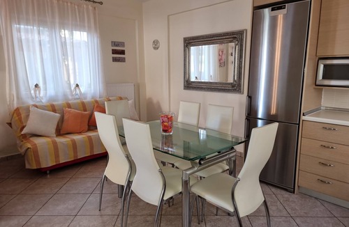 Kalivia Poliyirou House | Stunning Sea View 2BR Home: Family & Pet-Friendly in Kalyves