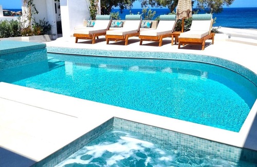 Monolithos Villa | Stunning Seafront Santorini Villa | Villa Aether | 2 Bedrooms