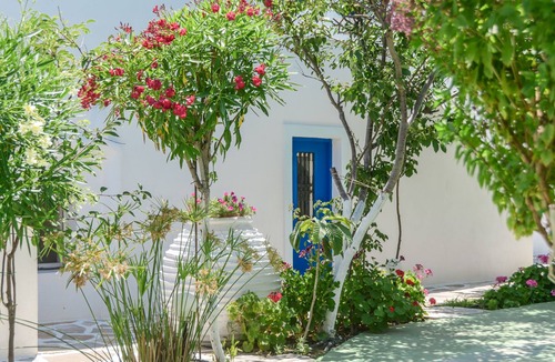 Agios Prokopios Apartment | Traditional studio with garden view close to the beach of Agios Prokopios