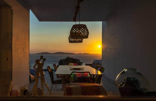 Mykonos House | Villa Paschalia,Sea View, Pool, Gym, Sleeps 10