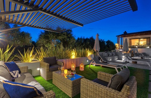 Pitharion Villa | Villa Ampelaki, premium 5 bdr villa with heated pool
