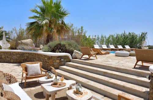 Platis Gialos Villa | Villa Athénée Sea view 25 pers