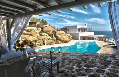 Paraga Villa | Villa Carina by Paradise Estate Mykonos : Prime Location & Endless Sea Views