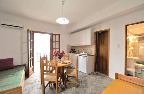 Xanthi Region Villa | Villa ERIKA+VERONICA. Panoramic pool. Sea access. Privileged view of the Egean.
