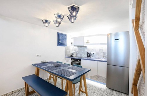 Monolithos Villa | Villa Evadne, 2 BDR, Outdoor Pool, Indoor Hot Tub, Furnished Terrace, Santorini