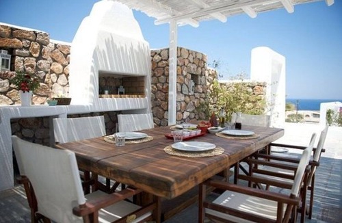 Kamari Villa | Villa Helionis, Divine Sea Views, Private Plunge Pool, Furnished Terrace,.