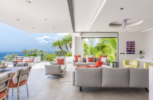 Anse du Gouverneur Villa | Villa Palm Springs | Ocean View - Located in Fabulous Gouverneur with Private Pool