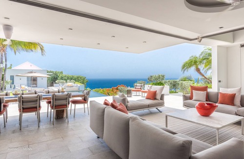 Anse du Gouverneur Villa | Villa Palm Springs | Ocean View - Located in Fabulous Gouverneur with Private Pool