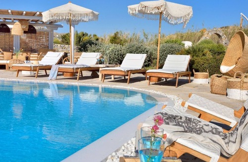 Platis Gialos Villa | Villa Posidonia sea view