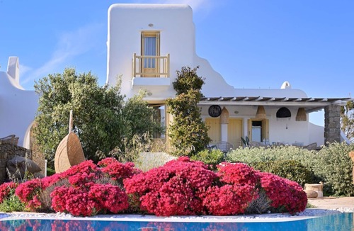 Platis Gialos Villa | Villa Posidonia sea view