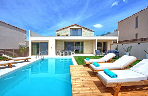 Filaki Villa | Villa Silentium Evilia – Vacation villa with private pool in Argyroupoli, Crete