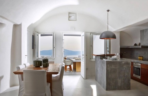Firostefani Villa | Wonderful Santorini Villa | 3 Bedrooms | Aura Villa | Private Infinity Pool