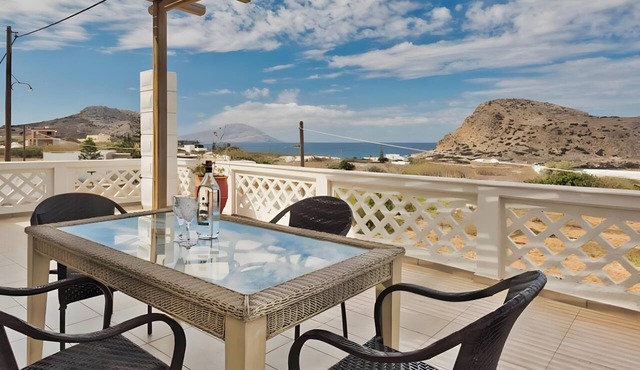 Ambeli House Arkasa Apartment with Balcony and Sea View