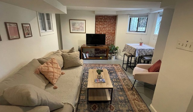 Charming & Spacious Apt in Historic Rowhouse in Washington