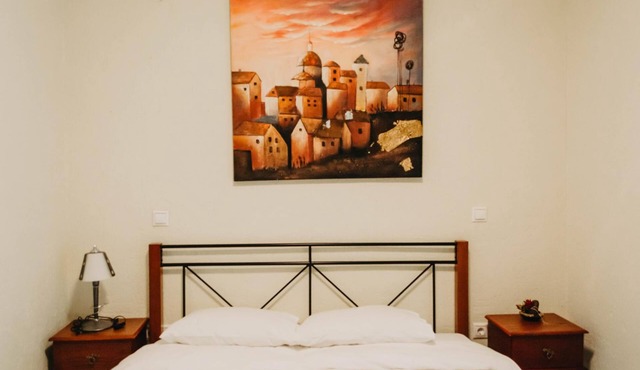 Double Room looking the innercourtyard